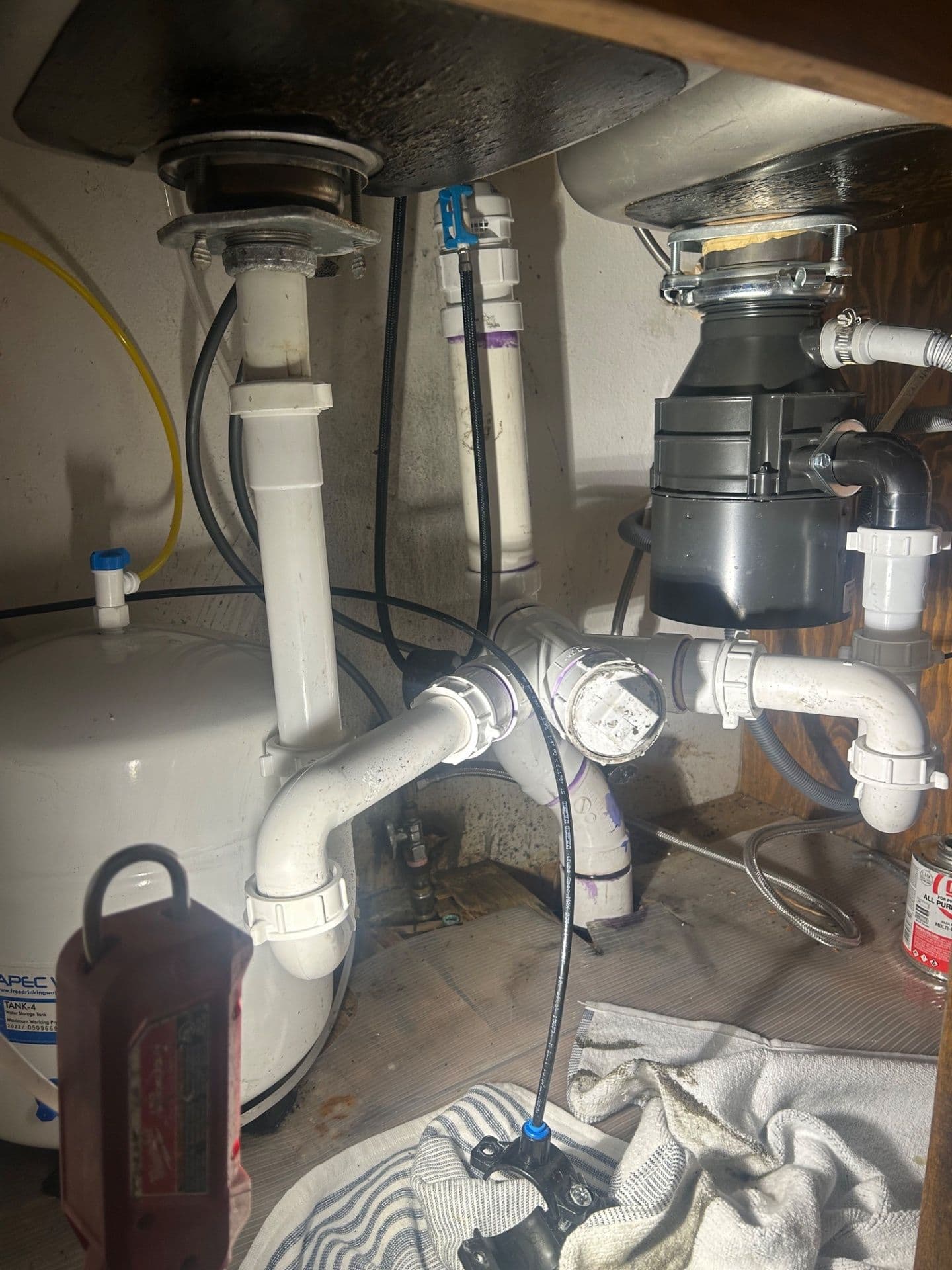 Project Kitchen Sink Drain Rebuild in New Home Texas image