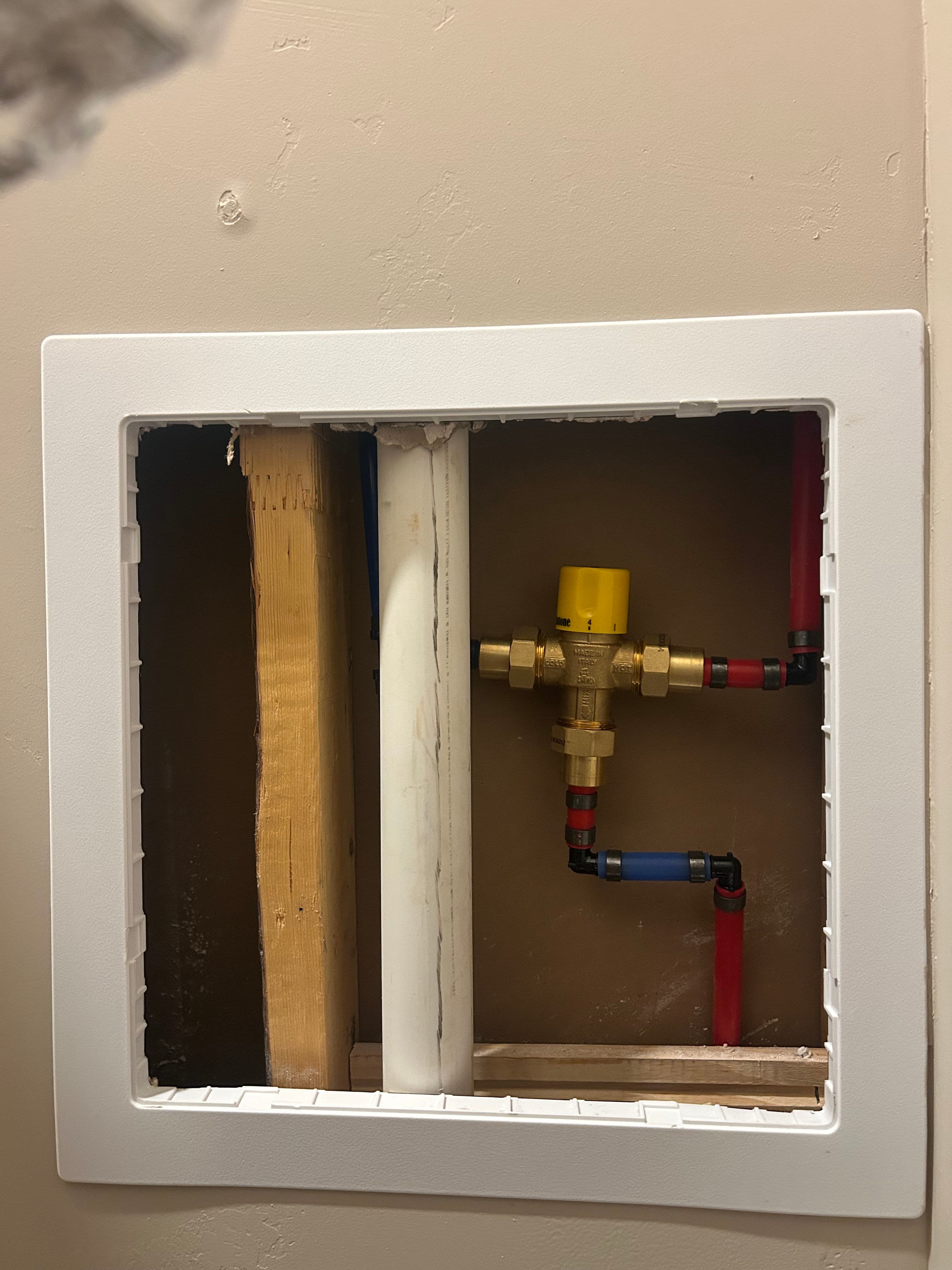 Project Bathtub Mixing Valve Installation in Lubbock's The Reserve image