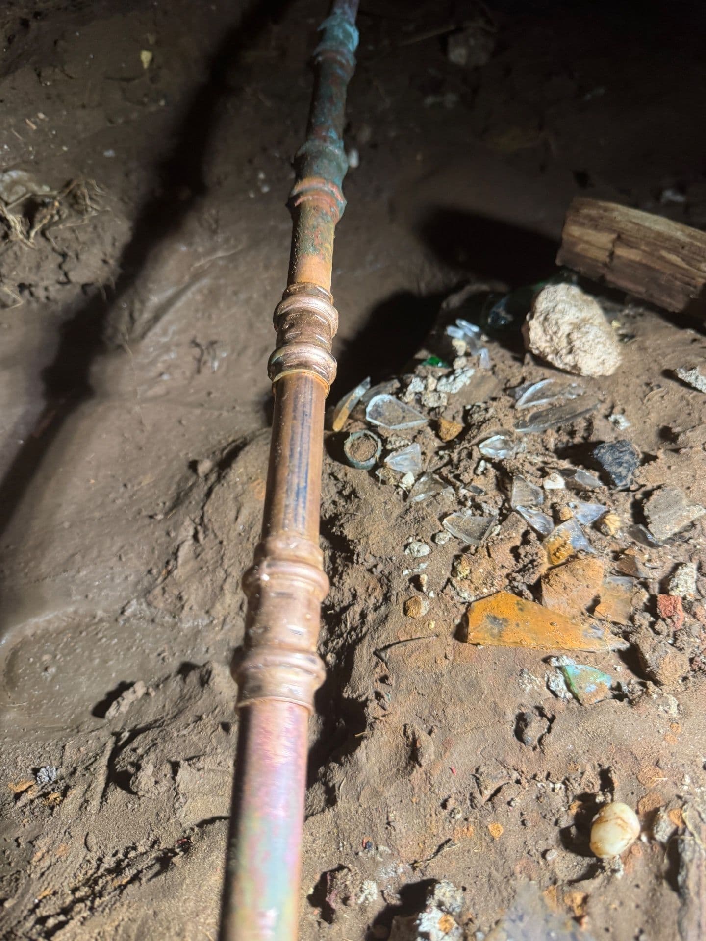 Project Copper Water Line Repair Under a Lubbock Home image