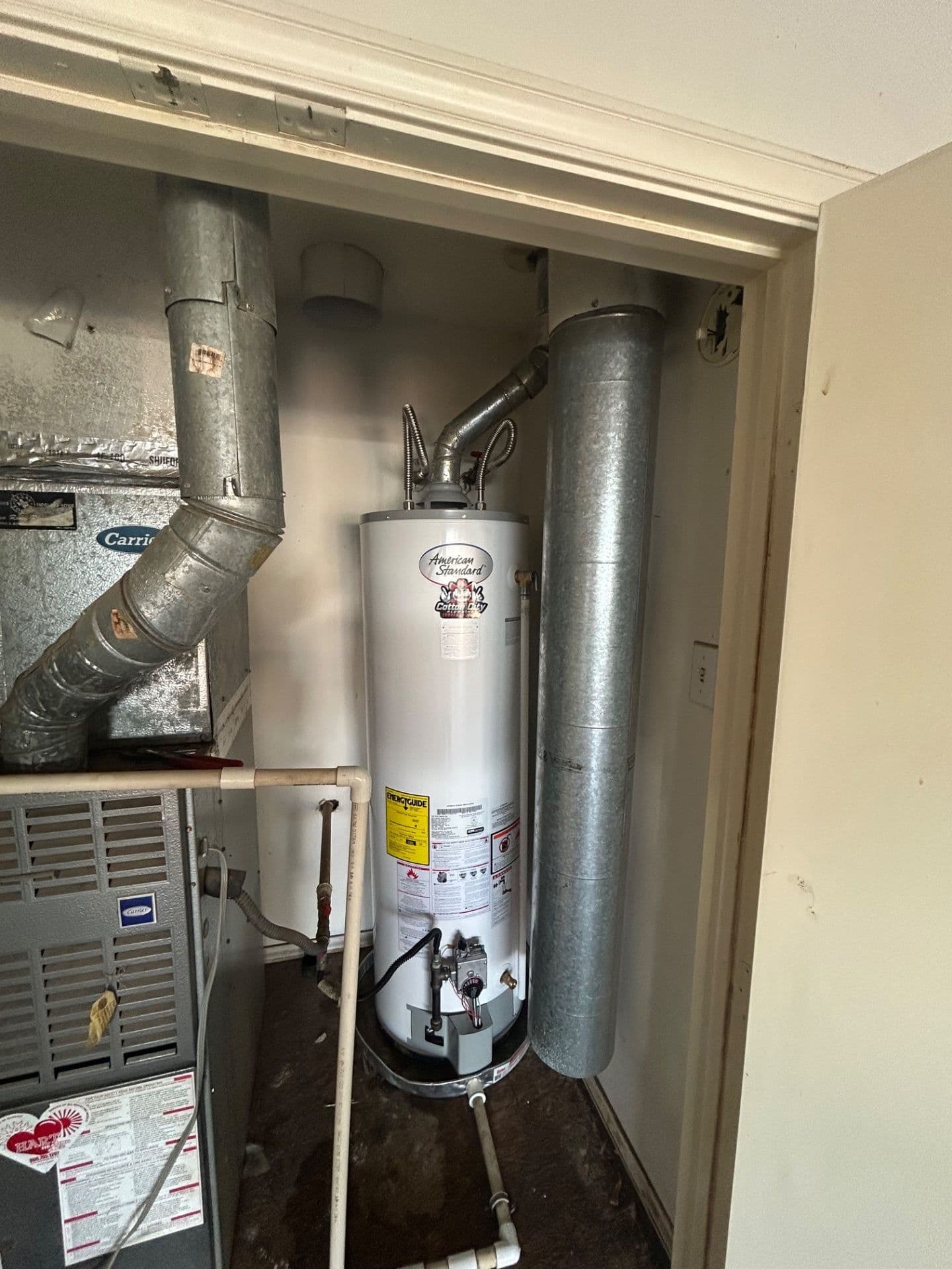 50-Gallon Natural Gas Water Heater Replacement in Lubbock image