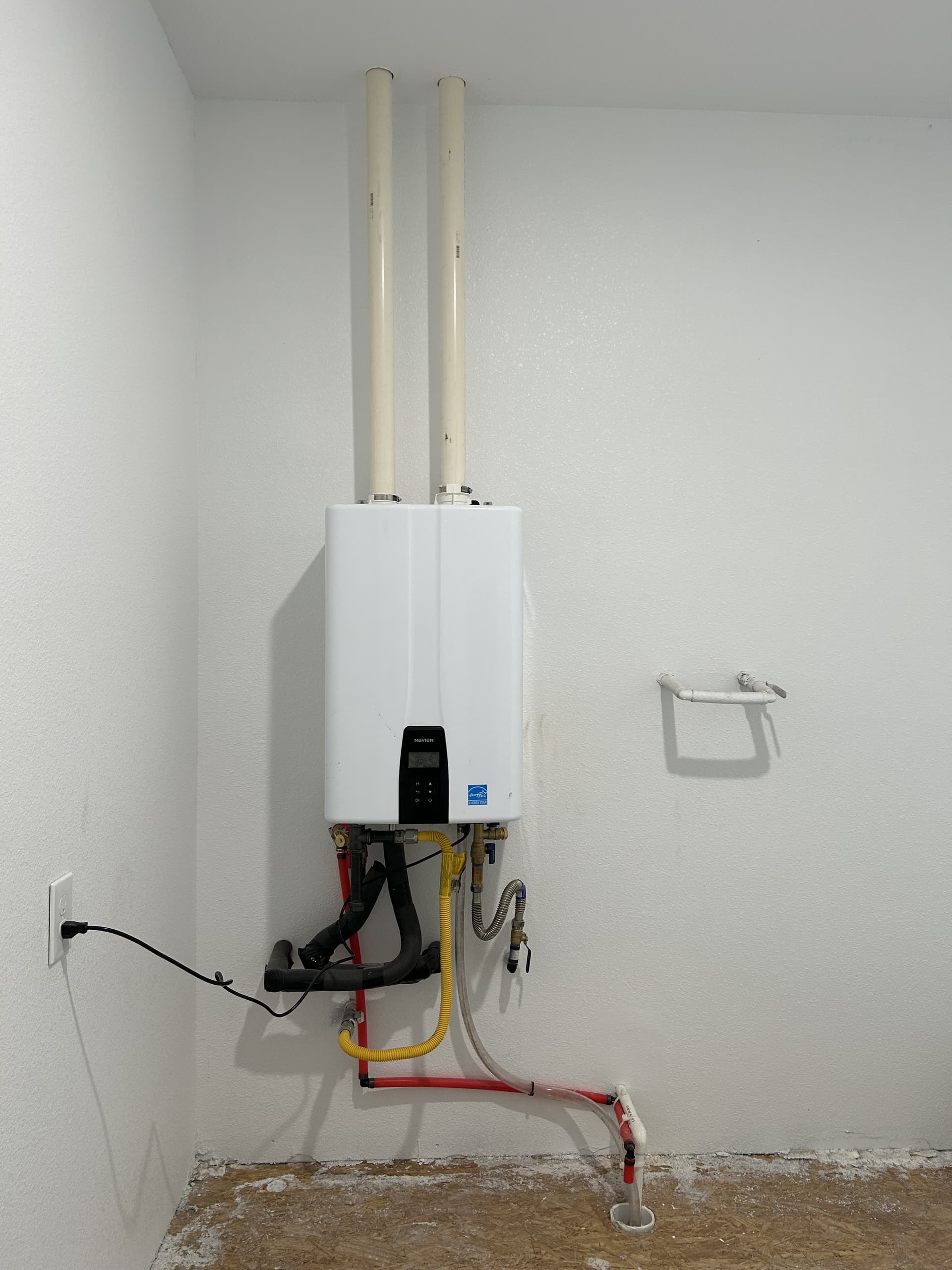 Navien Tankless Water Heater Install Done Right image