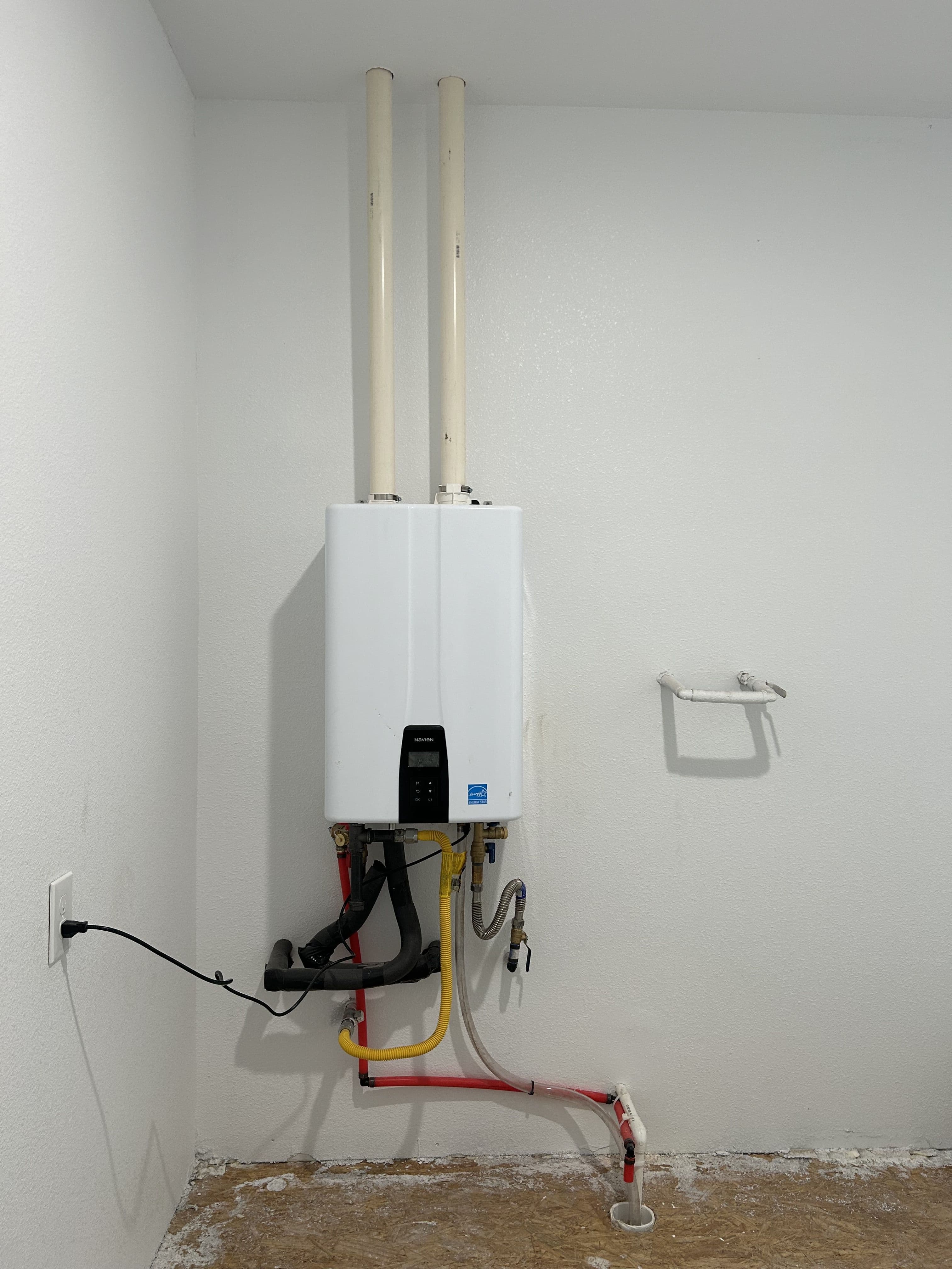 Project Navien Tankless Water Heater Install Done Right image