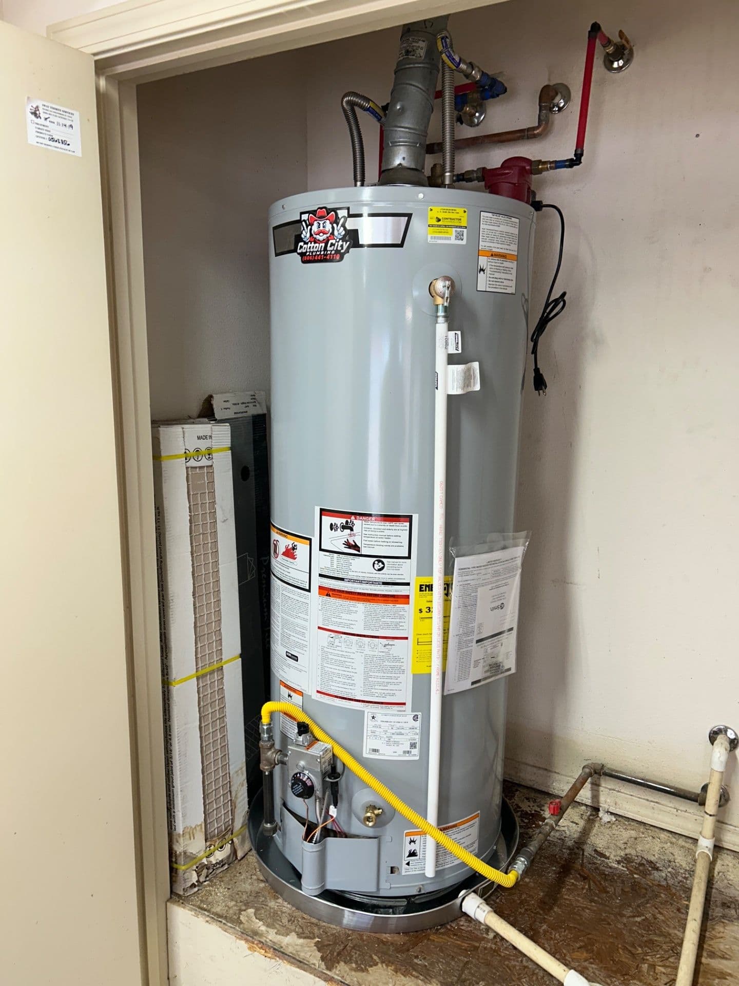 Project 50-Gallon Gas Water Heater Replacement in Southcrest Estates image