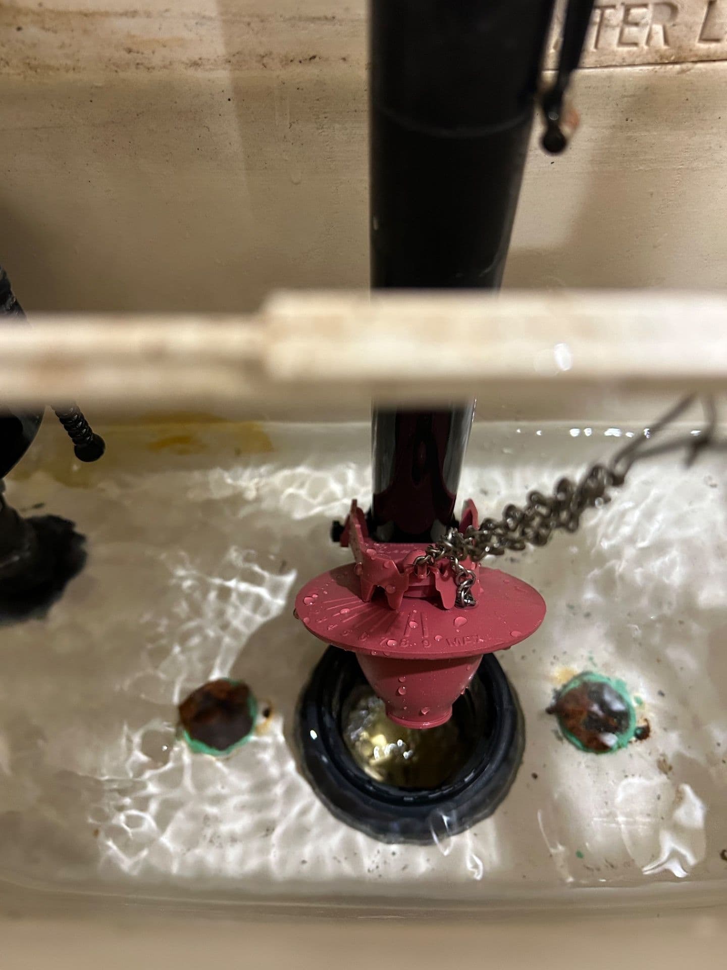 Project Running Toilet Fixed With a Simple Flapper Replacement in Lubbock image