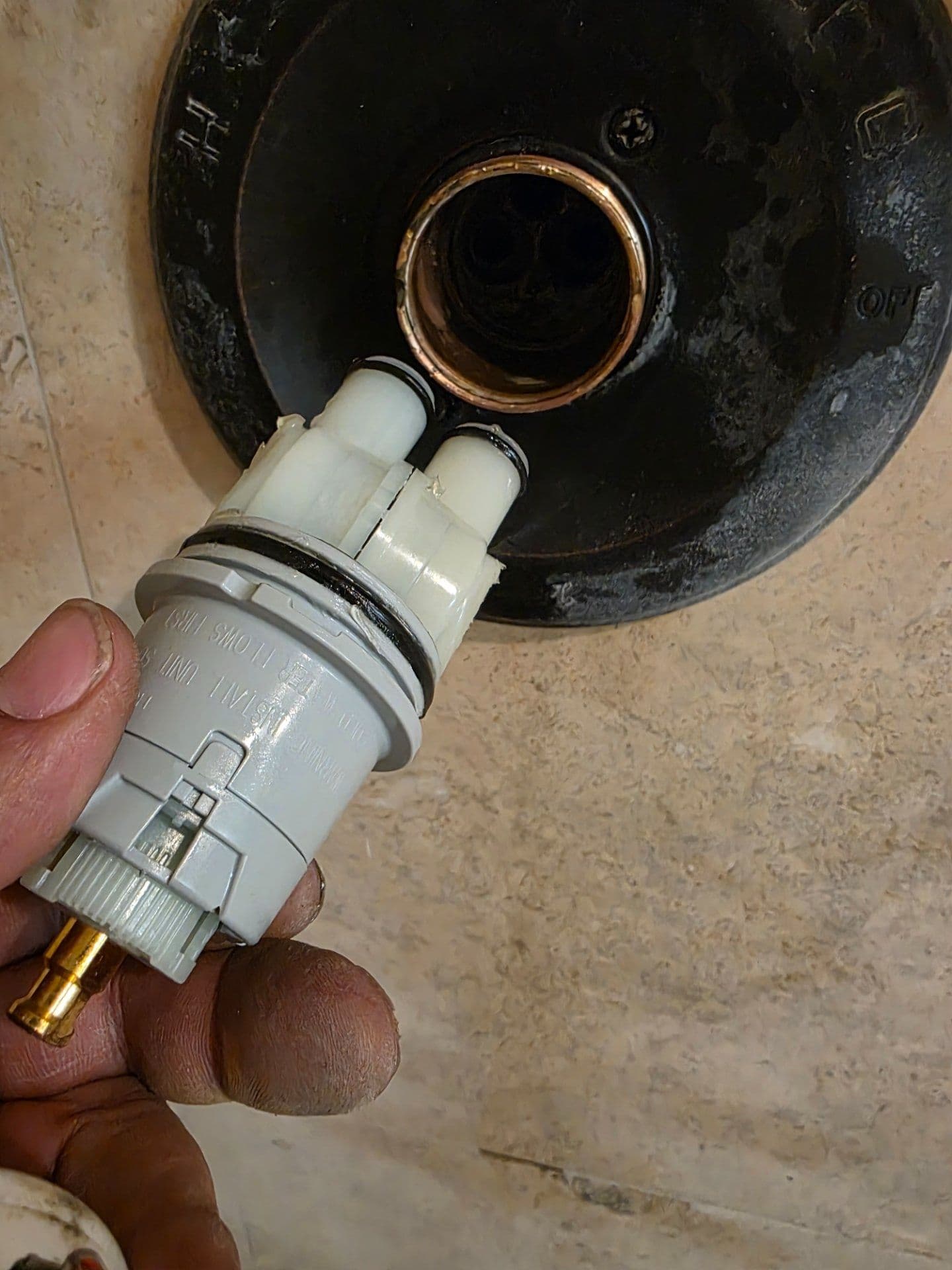 Project Delta Shower Valve Cartridge Repair in Lubbock's Rushland Park image