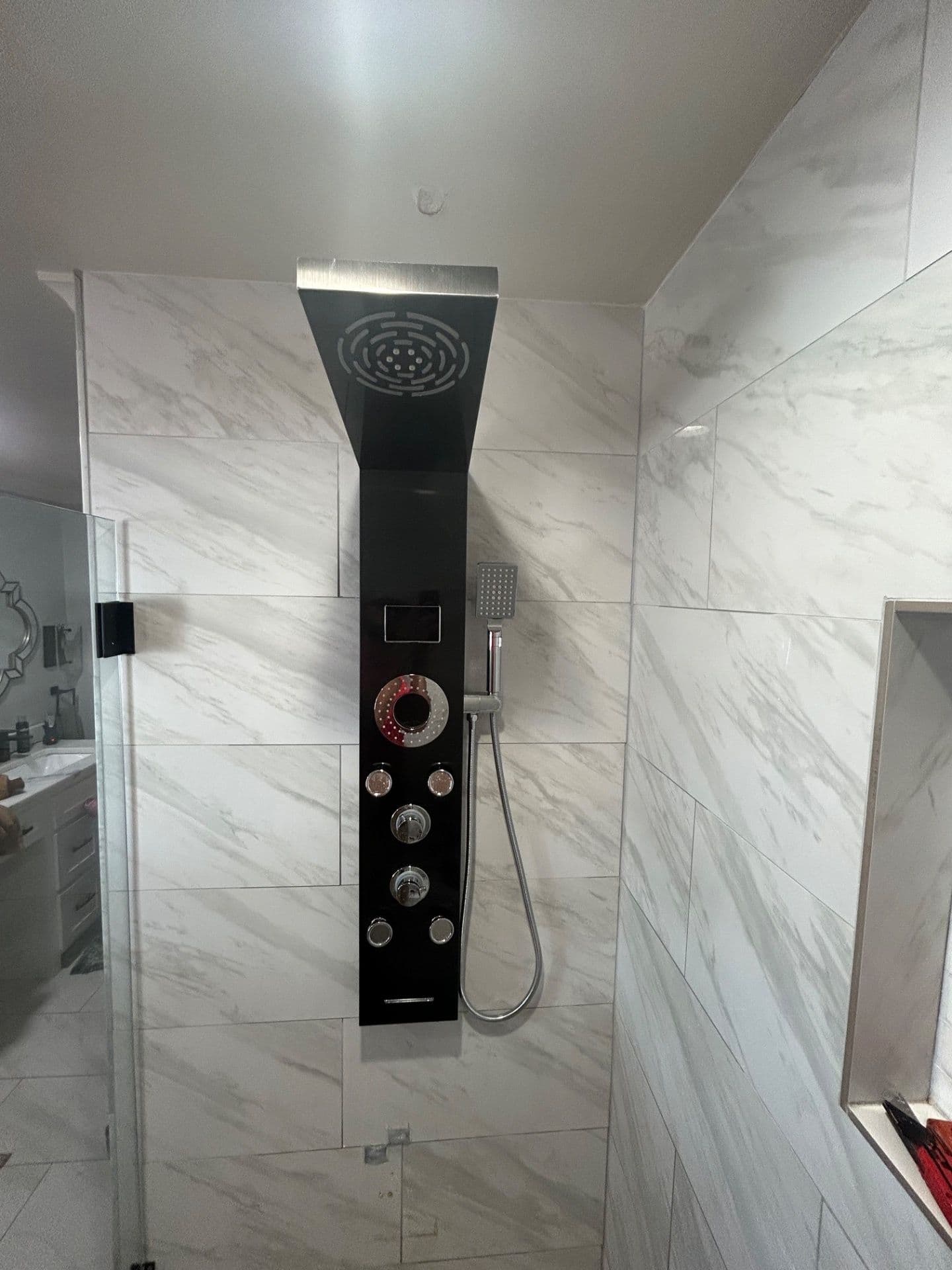 Project All-In-One Shower Panel Installation in Lubbock image