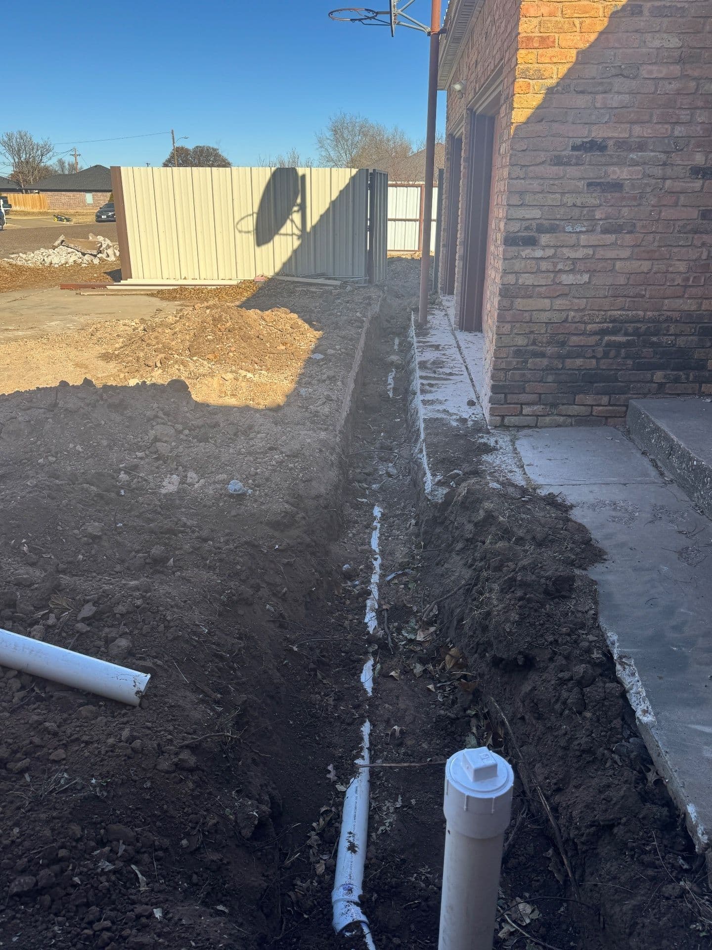 Full Sewer Line Replacement in Abernathy TX image
