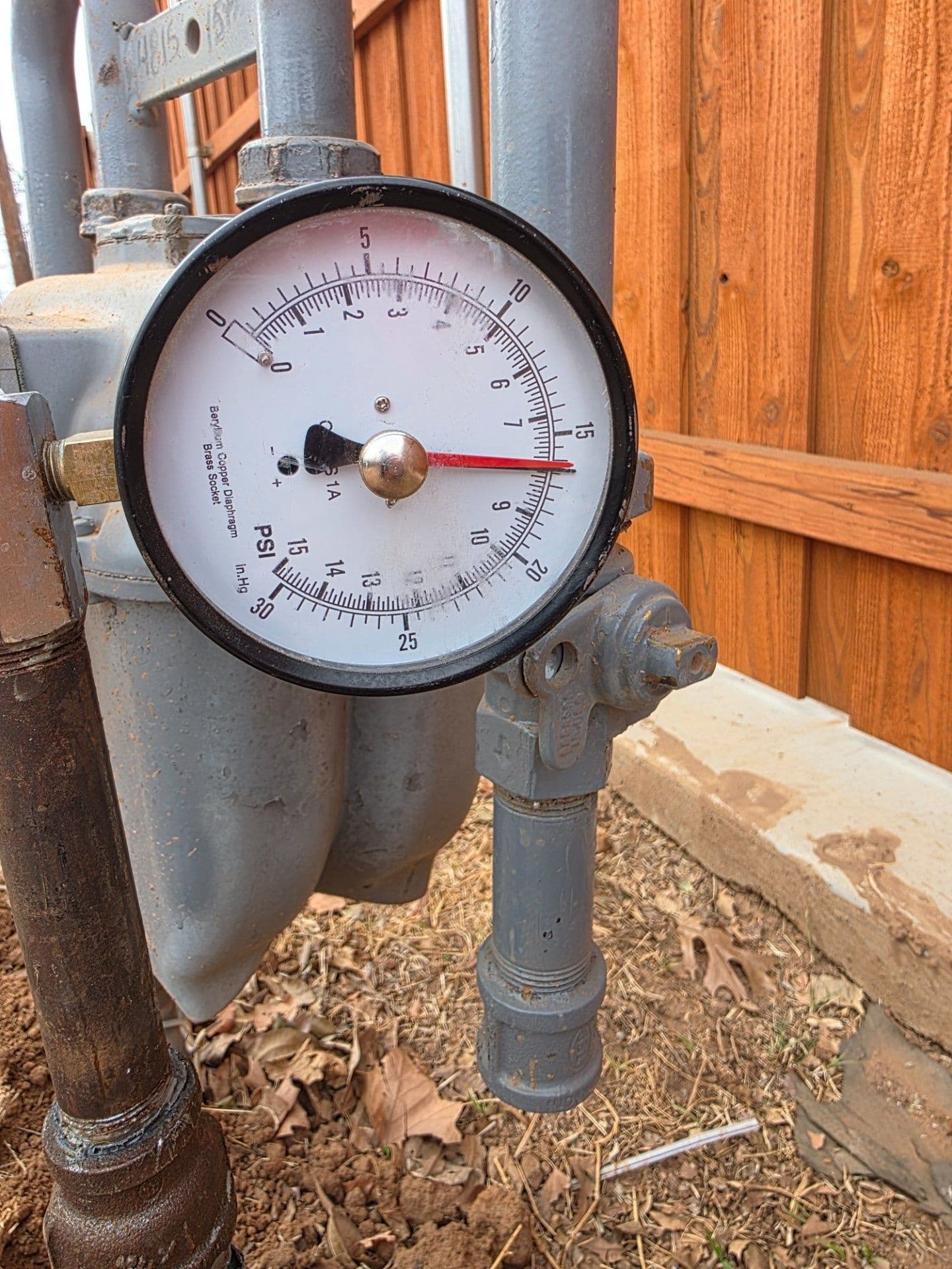 Gas Line Pressure Testing Done Right in Rushland Park image