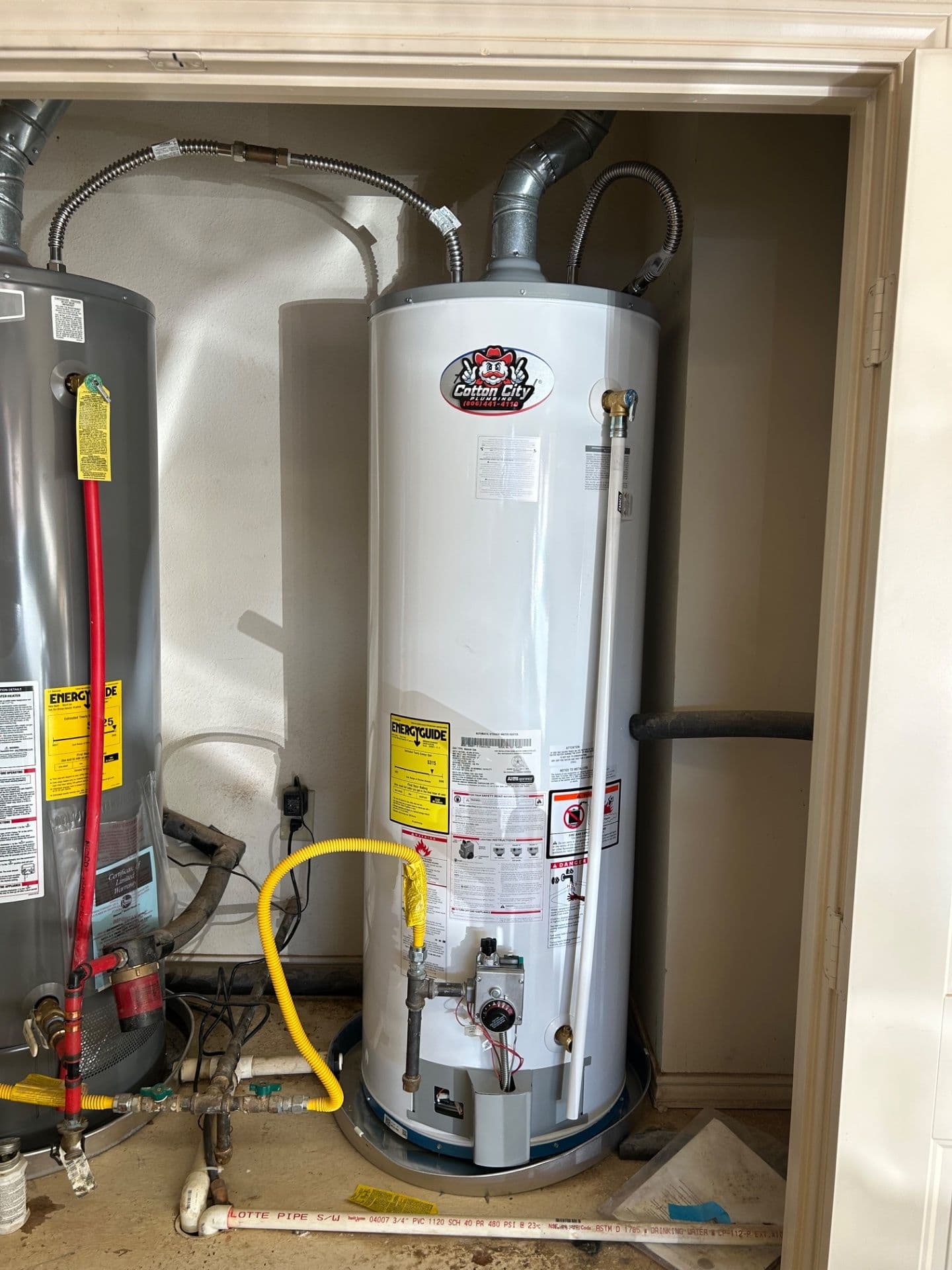 Project 50-Gallon Gas Water Heater Replacement in Orchard Park Lubbock image