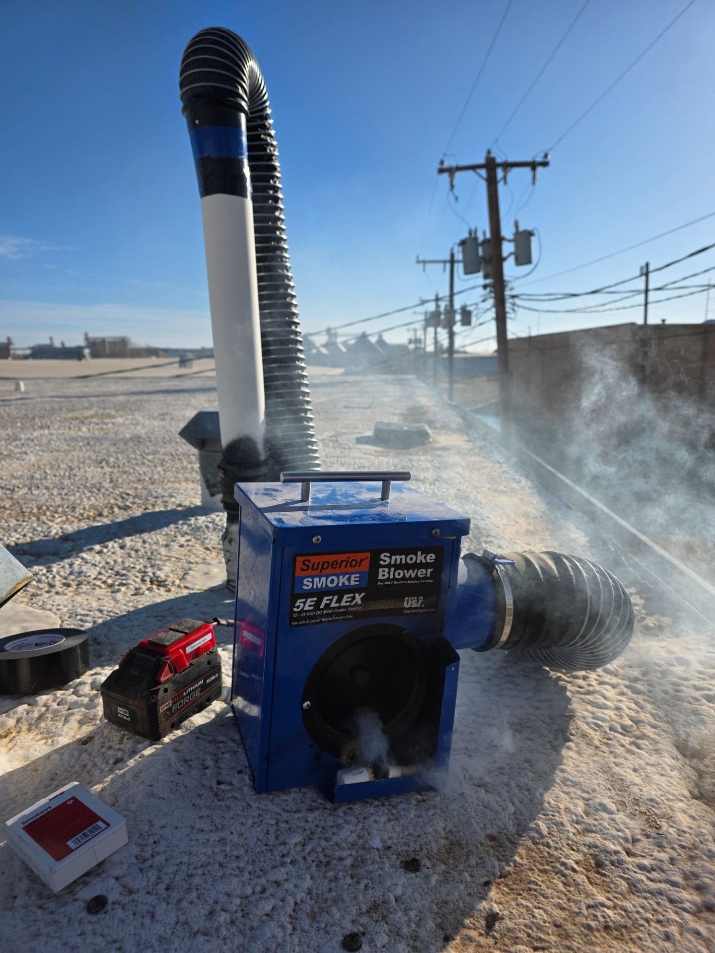 Sewer Smoke Test Tracks Down Mystery Smells in Lubbock image