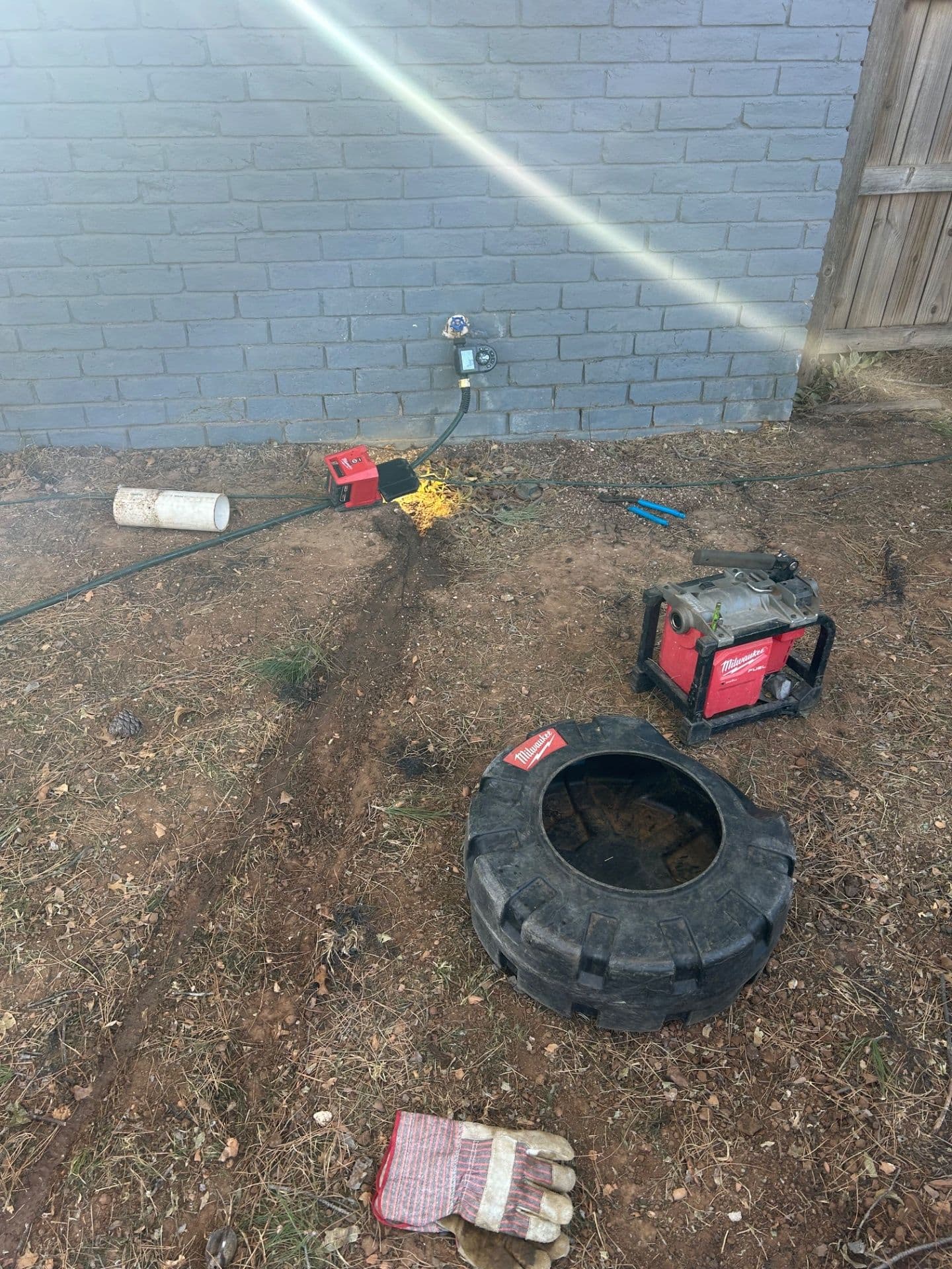 Project Main Line Drain Cleaning in the Gatewood Neighborhood of Lubbock image