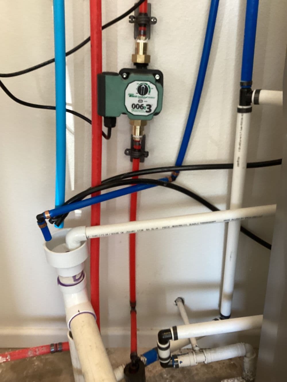 Hot Water Recirculating Pump Installation in Wolfforth, TX