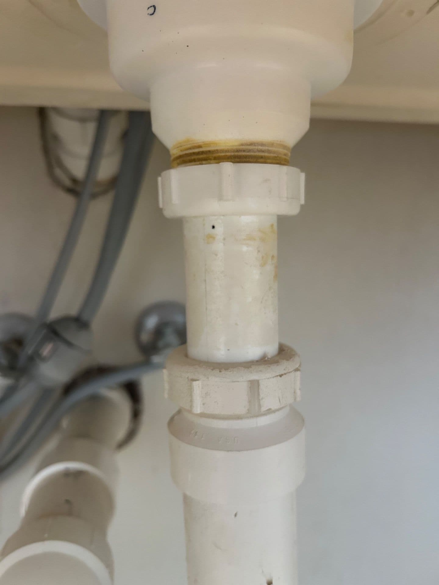 Under-Sink Drain Line Leak Repaired in Lubbock image