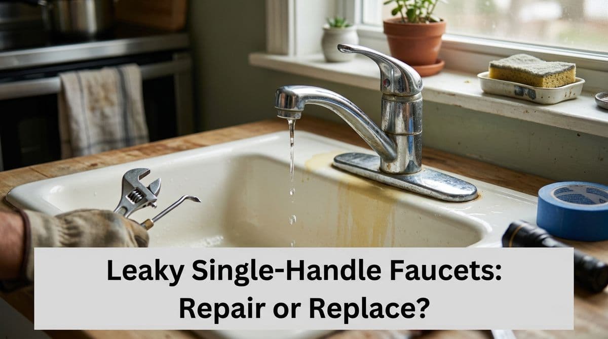 Featured post - Leaky Single-Handle Faucets: Repair or Replace?