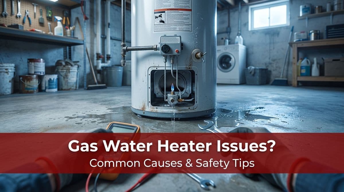 Featured post - Gas Water Heater Pilot Won’t Stay Lit (and There’s Water)
